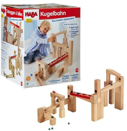 Kugelbahn jeu de construction en bois